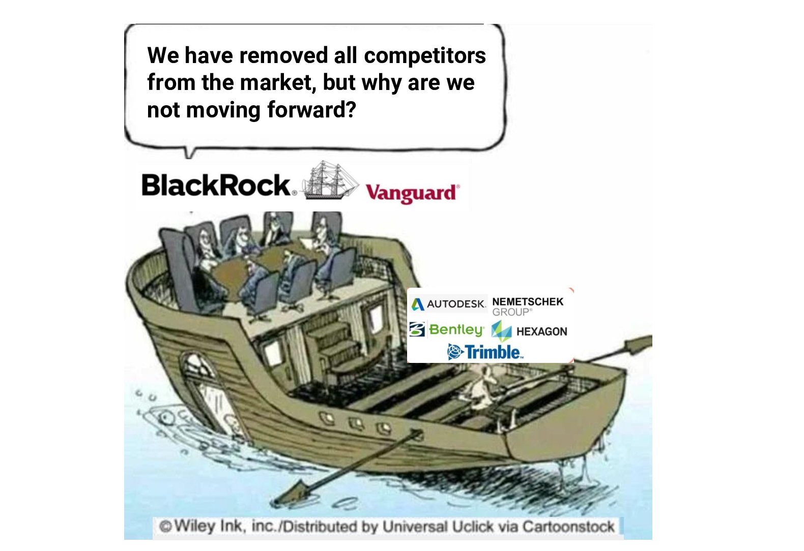 Мы убрали с рынка всех конкурентов, но почему мы не движемся вперед?